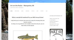 Desktop Screenshot of marquetteartontherocks.com